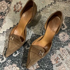 Vintage Hermes Kitten Heels
